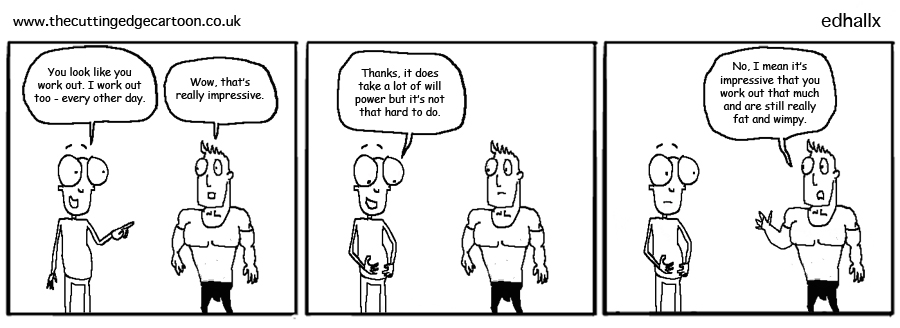 working out
